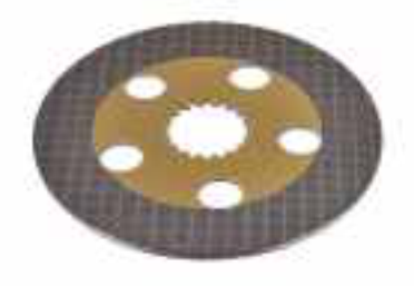 M-71114 BRAKE PLATE W/LINING [OIL BRAKE] [18T] MKM