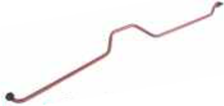 M-72224 HYD. PIPE LONG THIN M.K.M/N.S.T [4 CYL DI] N/M