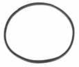 M-72384 PRE CLEANER GLASS UPPER RING