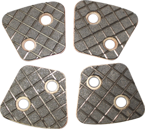 SITL-1206B CLUTCH PLATE PAD 4 FAN CUT TYPE